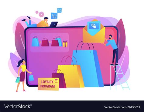 Sales Promotion Concept Royalty Free Vector Image