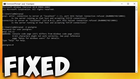 How To Fix Postgresql Connection To Server At Localhost Port Failed Connection