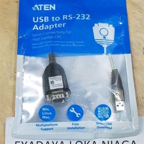 Jual Aten Uc 232a Converter Usb To Serial Rs232 Uc232a Db9