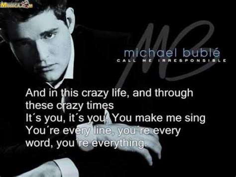 Ah, when you smile at me you know exactly what you. Michael Buble- Everything Letra en ingles (KARAOKE) - YouTube
