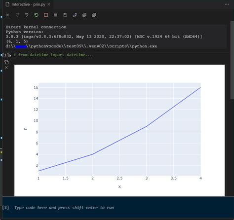 Matplotlib Visual Studio