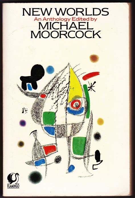New Worlds Anthology Michael Moorcock Anthology Book Cover Illustration