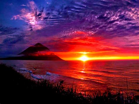 Colorful Sunset Sunset Wallpaper Sunset Nature Sunset Pictures