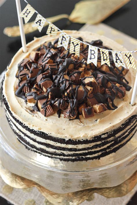 Erica S Sweet Tooth Chocolate Peanut Butter Naked Layer Cake