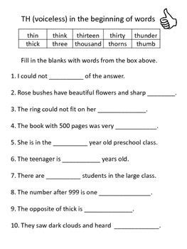 worksheets  perfect  practicing  voiceless  voiced