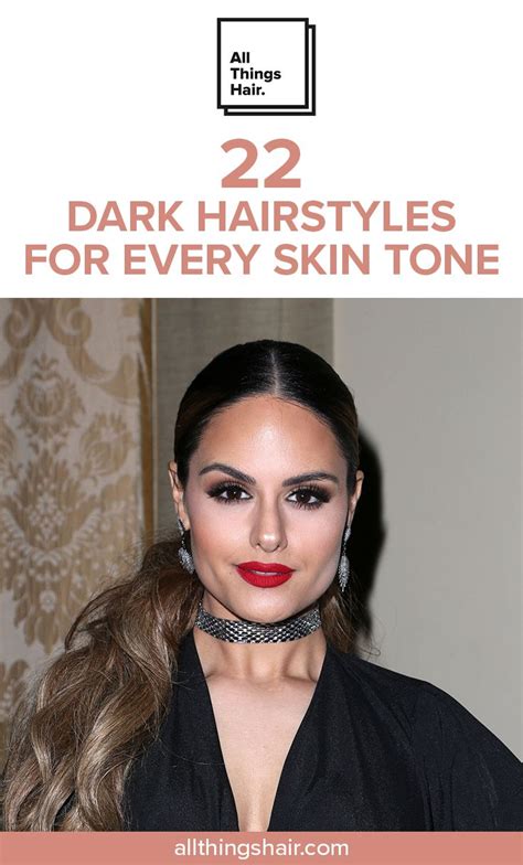 Sussing Out Which Dark Hair Colours Will Suit Your Skin Tone Is No Easy