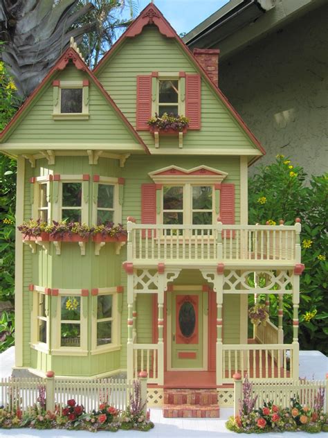 Dollhouses By Robin Carey Miniature Houses Victorian Dollhouse House