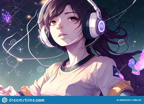 Top 77 Cute Anime Girl With Headphones Latest Induhocakina