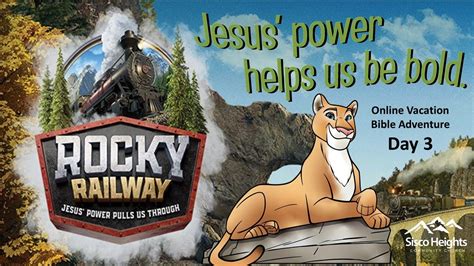 Rocky Railway Vbs Day 3 Join Us At The Train Depot To Learn That Jesus