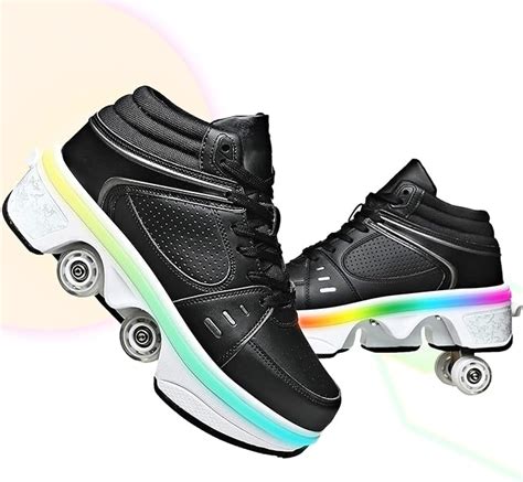 Deformation Parkour Shoes Roller Skate Shoes For Women Skating Shoes