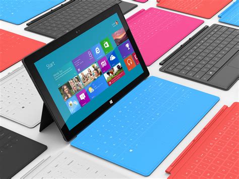 Microsoft Tablets Surface Für Windows Rt Und Windows 8 Angekündigt