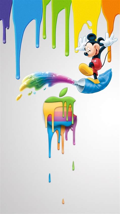 Обои Iphone Wallpapers Mickey Mouse With Images Mickey
