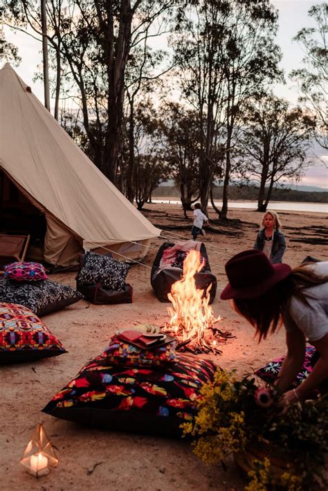 Boho Brights Glamping Furnishings And Accessories Breathe Bell Tents