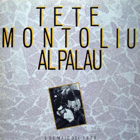 Tete Montoliu Pilar Morales · Historia De Un Amor Blue Sounds