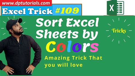 How To Arrange Worksheet Tabs By Color In Excel Sort By Color