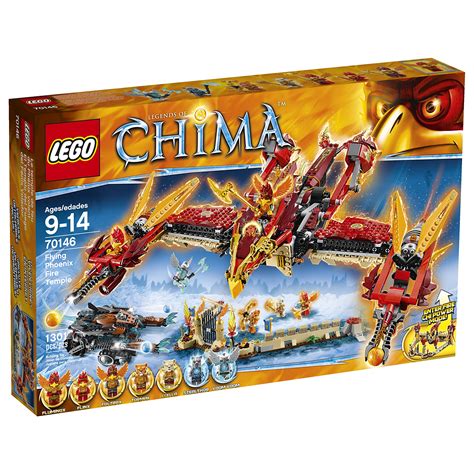 Lego Chima 70146 Flying Phoenix Fire Temple Building Toy Buy Online In