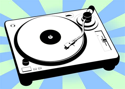 How To Draw A Vinyl Record Player Pinkandwhitevans