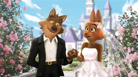 The Bad Guys Wedding Mr Wolf And Diane Foxington Glow Up