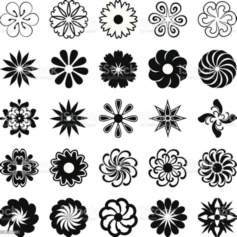 Download Single Flowers Collection Stock Vector Art & More Images ...