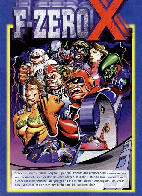 F Zero X 1998 Retro Gaming Arcade Video Games Retro