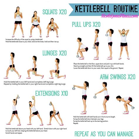 Kettle Bell Routine Kettlebell Workout Routines Full