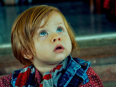 Cute Blue Eyed Child With Red Hair Wallpapers And Images Wallpapers