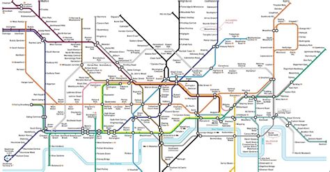 Thegriftygroove High Resolution London Tube Map Pdf