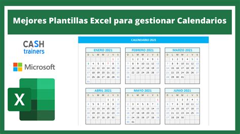 Mejores Plantillas Excel Para Gestionar Calendarios
