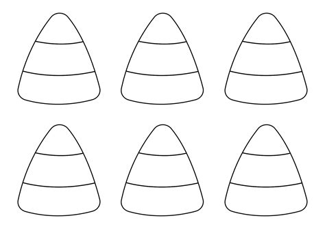 Free Printable Candy Corn Template