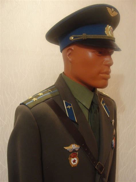 Ussr Vintage Original Uniforms Wool Guard Air Force Colonel Size 52 4