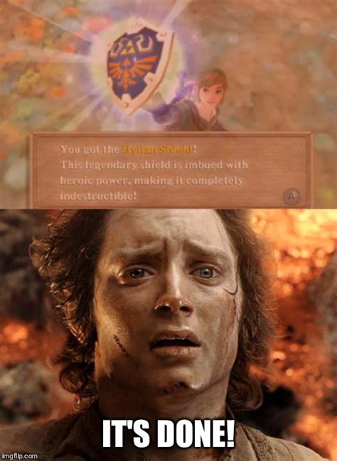 It Is Done Frodo Meme