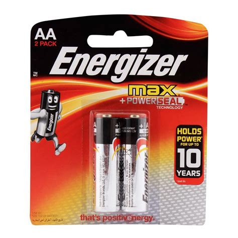 Purchase Energizer Max Aa Batteries 2 Pack Bp 2 Online At Special Price