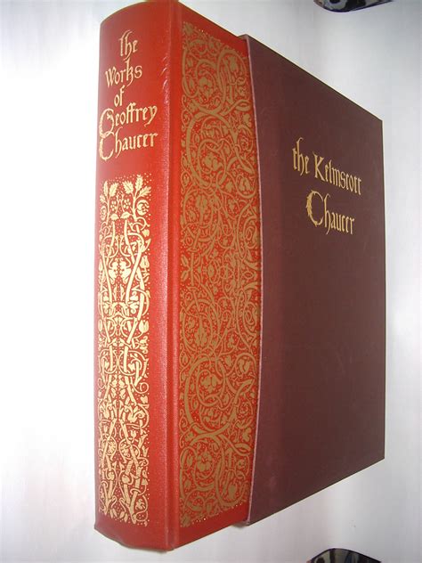 This guide provides you with many topics that you can copy and paste. The Kelmscott Chaucer Folio Society 2008 - HC Books