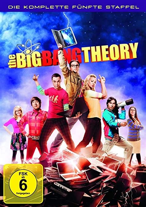 The Big Bang Theory Die Komplette Fünfte Staffel 3 Dvds Amazonde