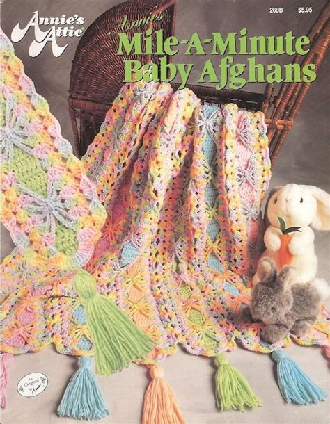 Annies Attic Baby Afghans Mile A Minute Crochet
