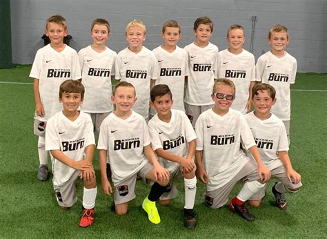 U10 Boys 11 Black Michigan Burn Soccer
