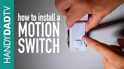How To Install A Lutron Maestro Motion Sensor Switch No Neutral