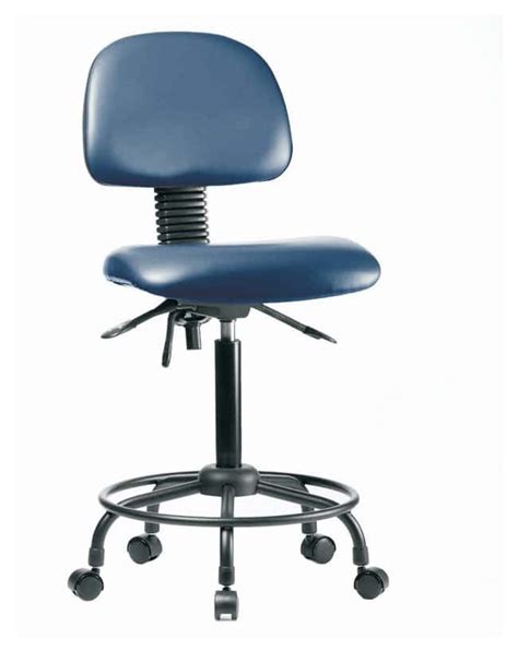 Fisherbrand Vinyl Chair Medium Bench Height With Round Tube Base