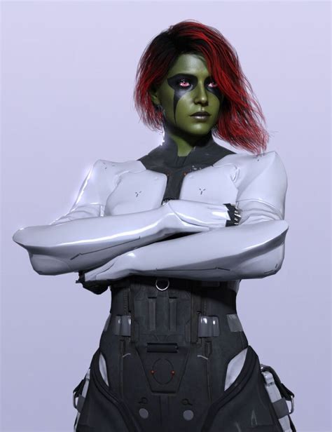 Gamora Marvels Guardians Of The Galaxy Render State