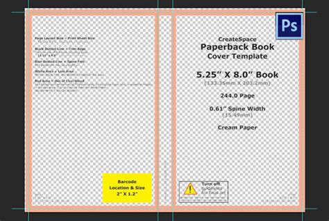 Create You A Custom Photoshop Template To Design Your Createspace Book
