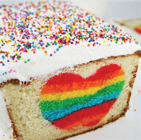 how to make a rainbow heart surprise inside cake recipe surprise inside cake inside cake cake