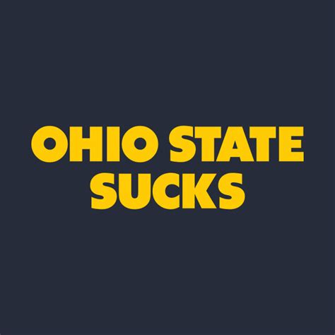 Ohio State Sucks Michigan College Gameday Rivalry Michigan