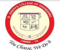 Joseph's college of engineering under the aegis of jeppiaar. ST. JOSEPH'S COLLEGE OF ENGINEERING CHENNAI Reviews ...