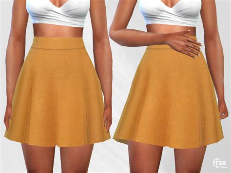 The Sims Resource Basic High Waisted Skirts