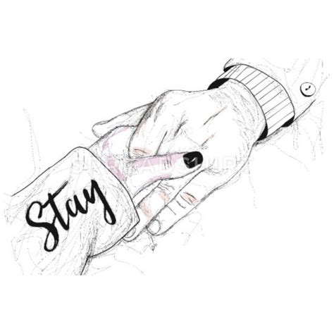 Stay Dont Leave Me Poster Spreadshirt Drawings With Meaning Cute