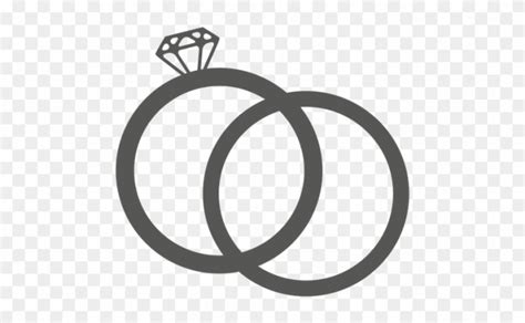 Ring Clipart Emoji Transparent Wedding Rings Vector Png Png Free