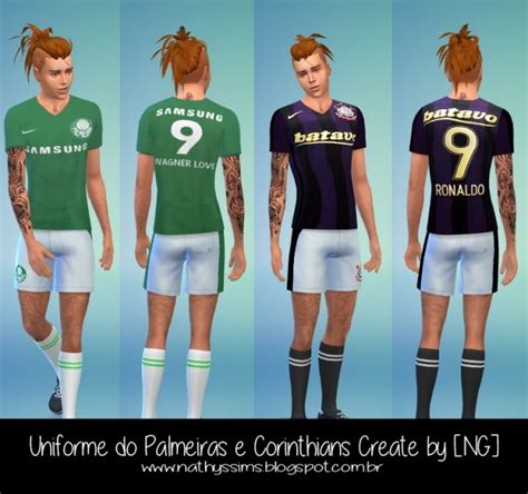 Brazilian Uniforms At Nathys Sims Sims 4 Updates
