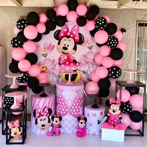 Free Printable Minnie Mouse Baby Shower Games Minnie Mouse Birthday Party Decorations Minnie