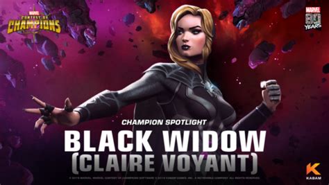 Black Widow Claire Voyant Brings A Killer Touch To