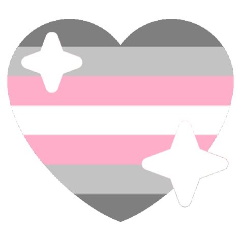 Demigirl Sparkle Heart Discord Emoji